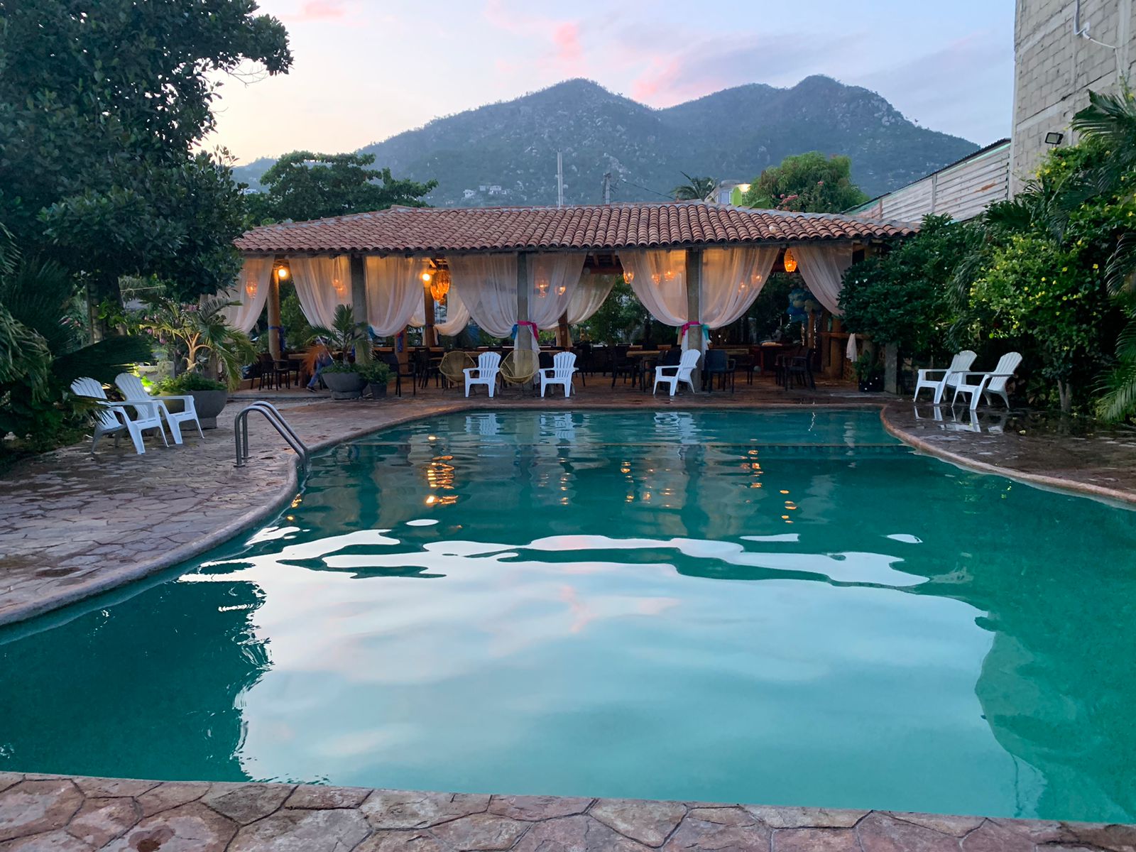 Vista General de la Piscina